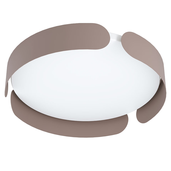 LED-Deckenleuchte Valcasotto VI - Polycarbonat / Stahl - 1-flammig