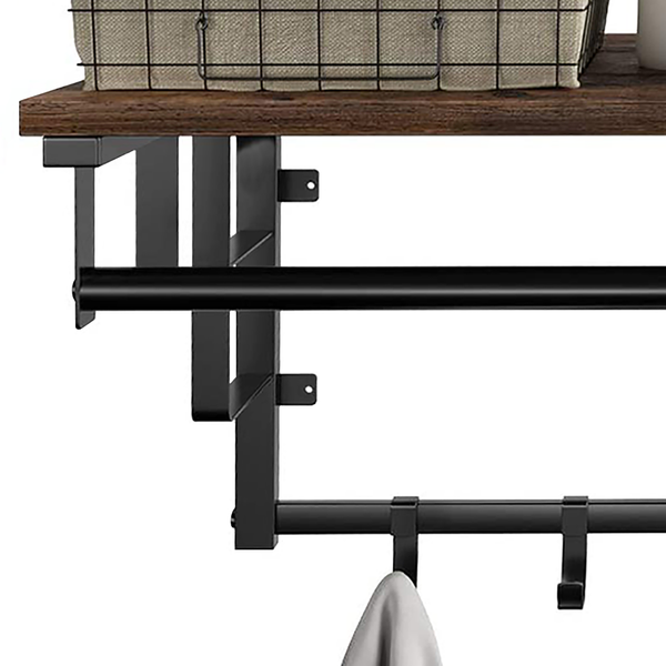 Wandgarderobe Montevallo II - Braun