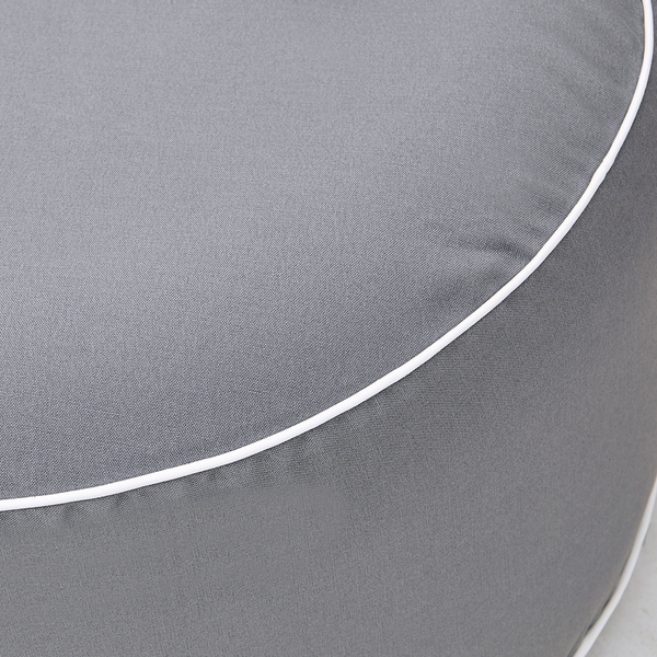 Sitzhocker Air Sit II (aufblasbar) - Polyester - Grau