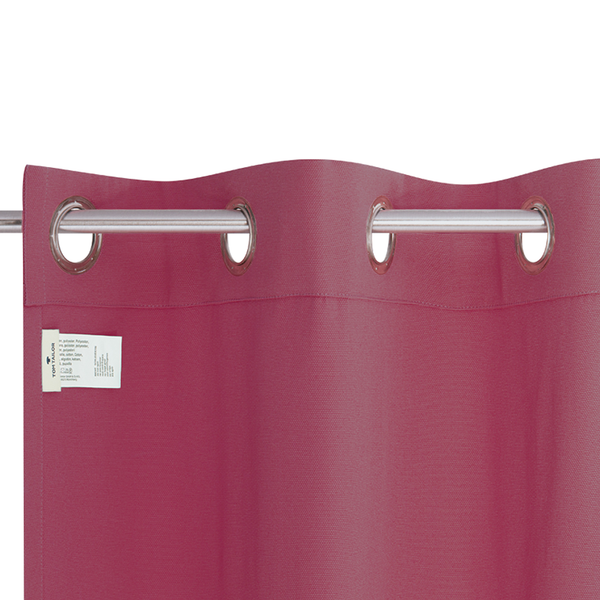 Ösenschal Dove Signature - Polyester / Baumwolle - Dunkelrot