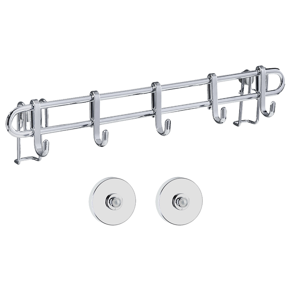 Vacuum-Loc Hakenleiste Style - Stahl - Silber - Breite: 40 cm