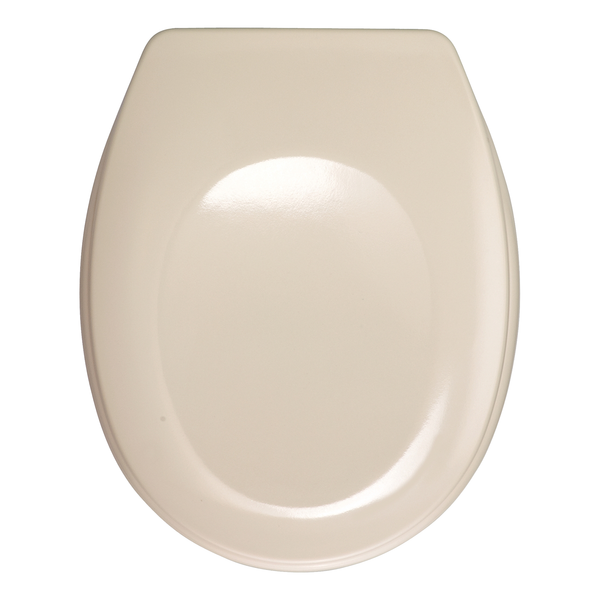 WC-Sitz Bergamo - Edelstahl - Beige