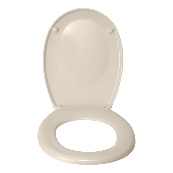 WC-Sitz Bergamo - Edelstahl - Beige
