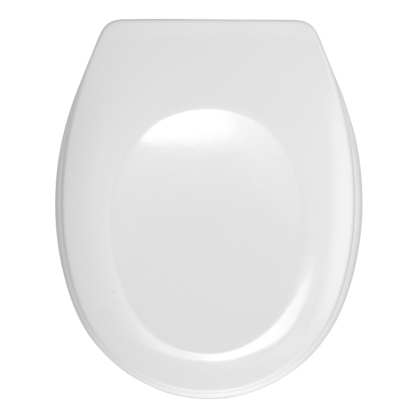 WC-Sitz Bergamo - Edelstahl - Weiß