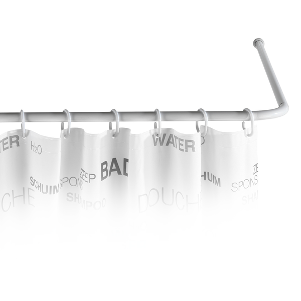 Winkelstange Universal - Aluminium / ABS-Kunststoff - Weiß