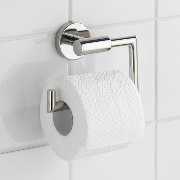Toilettenpapierhalter Bosio II - Edelstahl - Silber