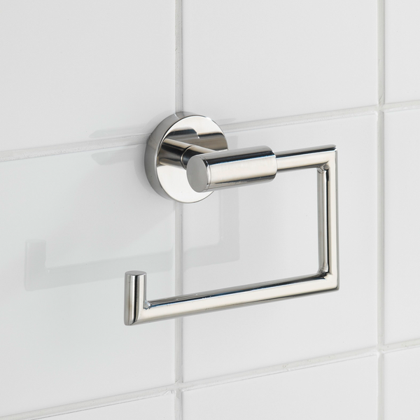 Toilettenpapierhalter Bosio II - Edelstahl - Silber