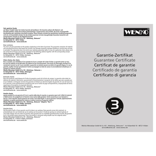 WC-Sitz Delos Family - Edelstahl - Weiß