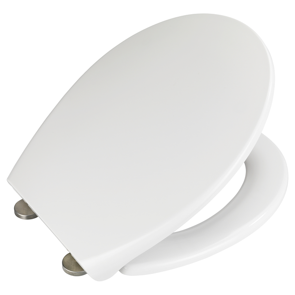 WC-Sitz Delos Family - Edelstahl - Weiß