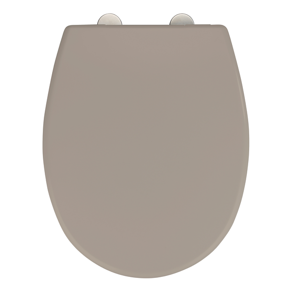 WC-Sitz Vorno Neo - Edelstahl - Taupe