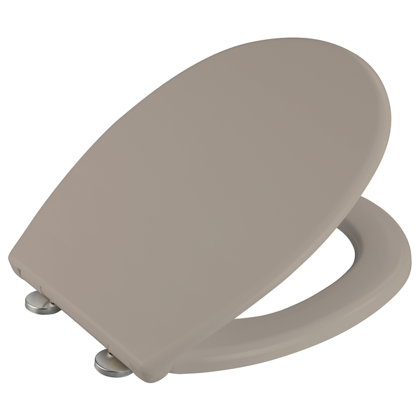 WC-Sitz Vorno Neo - Edelstahl - Taupe