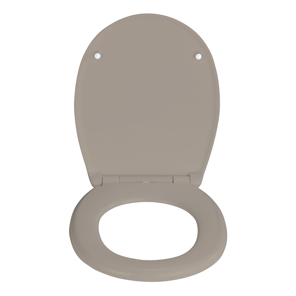 WC-Sitz Vorno Neo - Edelstahl - Taupe
