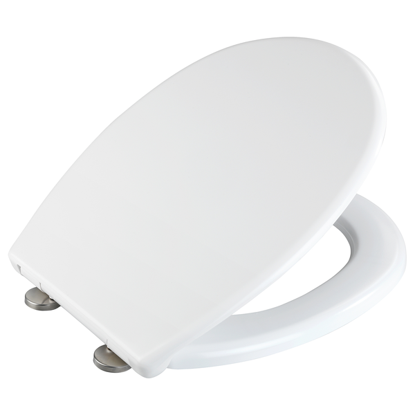 WC-Sitz Vorno Neo - Edelstahl - Weiß