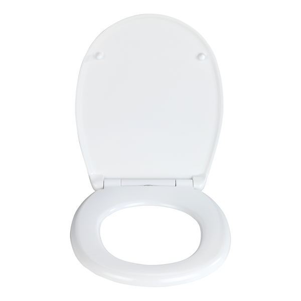 WC-Sitz Vorno Neo - Edelstahl - Weiß