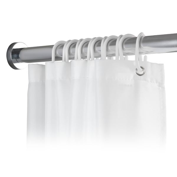 Teleskop-Duschstange Luz - Edelstahl / ABS-Kunststoff - Chrom - Breite: 110 cm