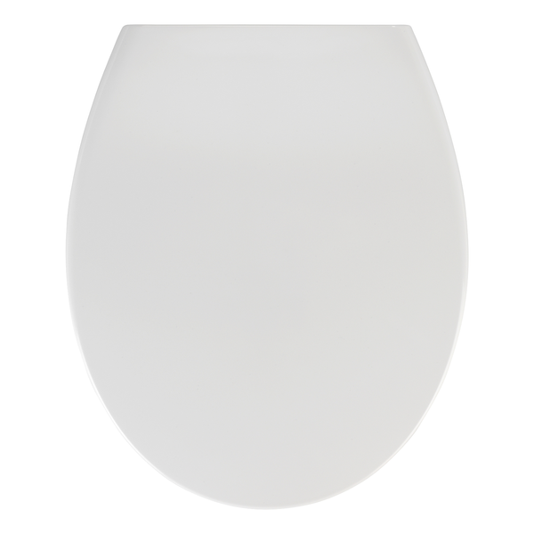 Premium WC-Sitz Samos - Edelstahl - Weiß