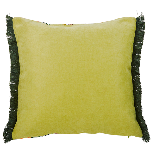 Kissenhülle Jungle Flowers - Samt - Mehrfarbig - 45 x 45 cm