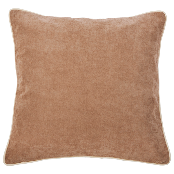 Kisssenhülle Joy - Samt - Taupe - 65 x 65 cm