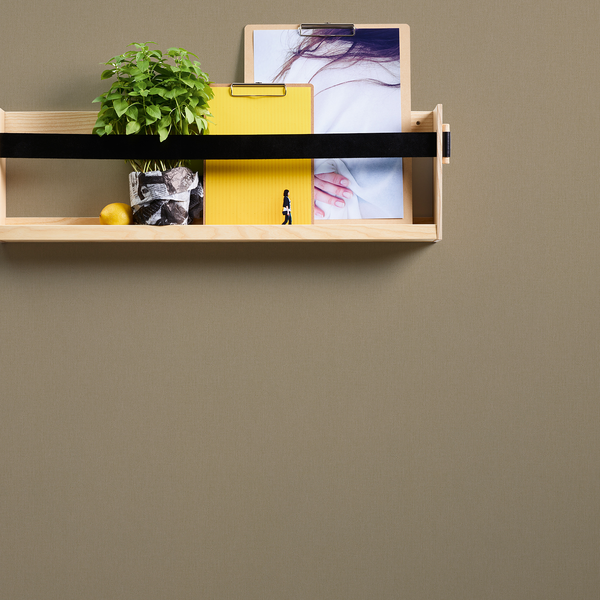 Vliestapete Floral Impression III - Vlies - Nougat