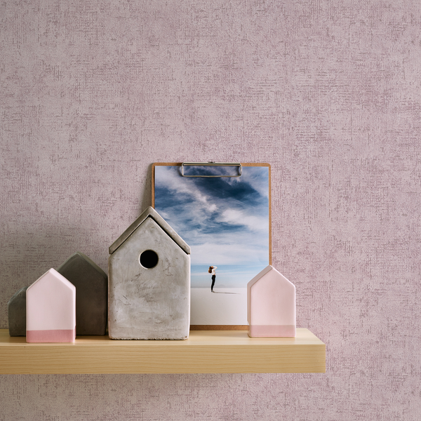 Vliestapete Trendwall I - Vlies - Rosa