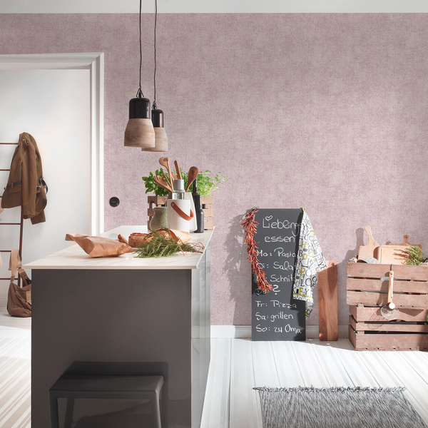 Vliestapete Trendwall I - Vlies - Rosa