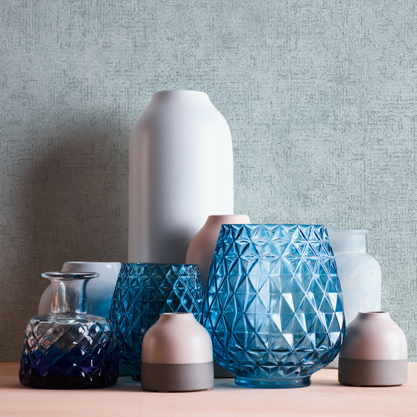 Vliestapete Trendwall I - Vlies - Grau