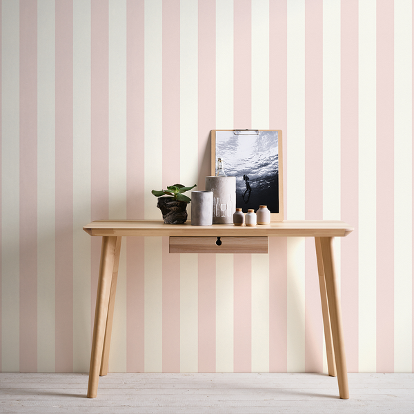 Vliestapete Trendwall II - Vlies - Rosa