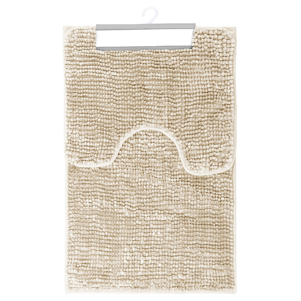 Badematte-Set Ati (2-teilig) - Polyester - Beige