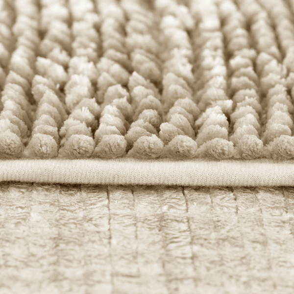 Badematte-Set Ati (2-teilig) - Polyester - Beige