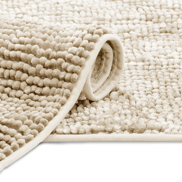 Badematte-Set Ati (2-teilig) - Polyester - Beige