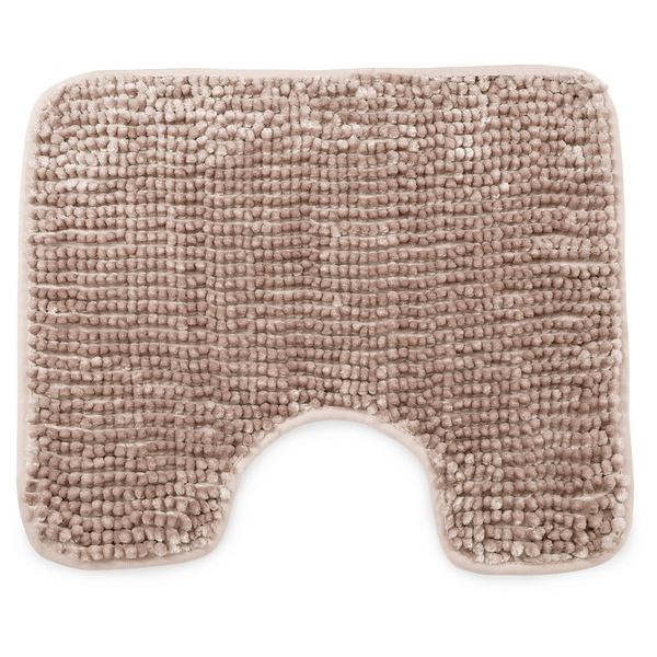 Badematte-Set Ati (2-teilig) - Polyester - Altrosa