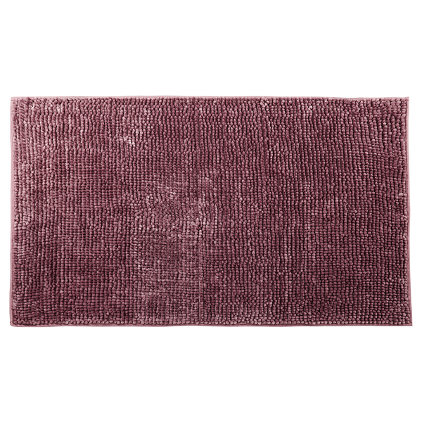 Badematte Ati - Polyester - Mauve - 60 x 90 cm