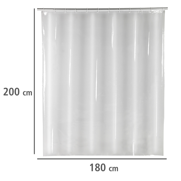 Duschvorhang Salda - Polyethylen-Vinylacetat - Transparent