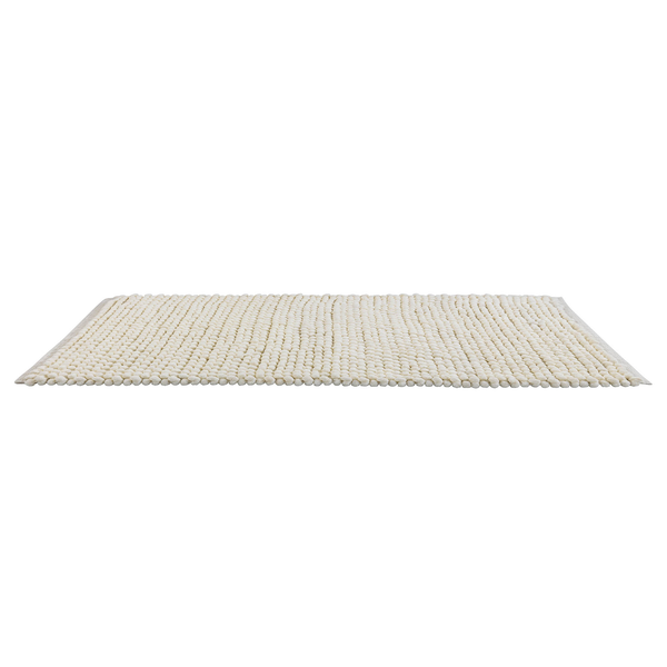 Badteppich Urdu - Baumwolle / Polyester - Beige