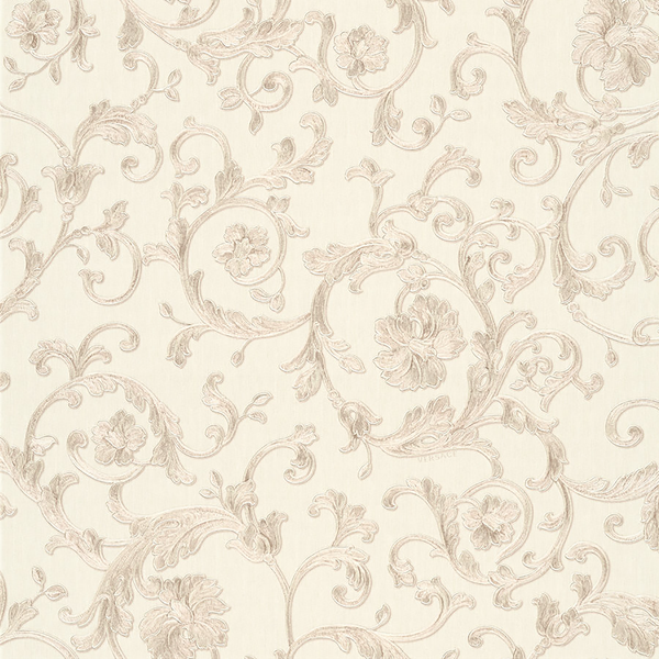 Tapete Versace Barocco Butterfly II - Vlies - Beige