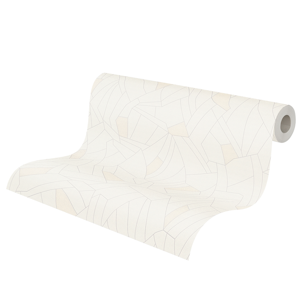 Vliestapete Natoni - Vlies - Beige