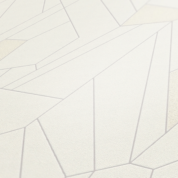 Vliestapete Natoni - Vlies - Beige