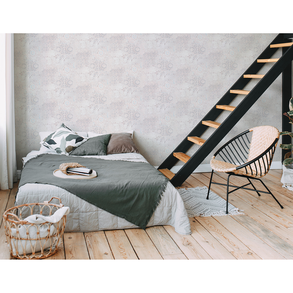 Vliestapete Antonio Vintage I - Vlies - Grau