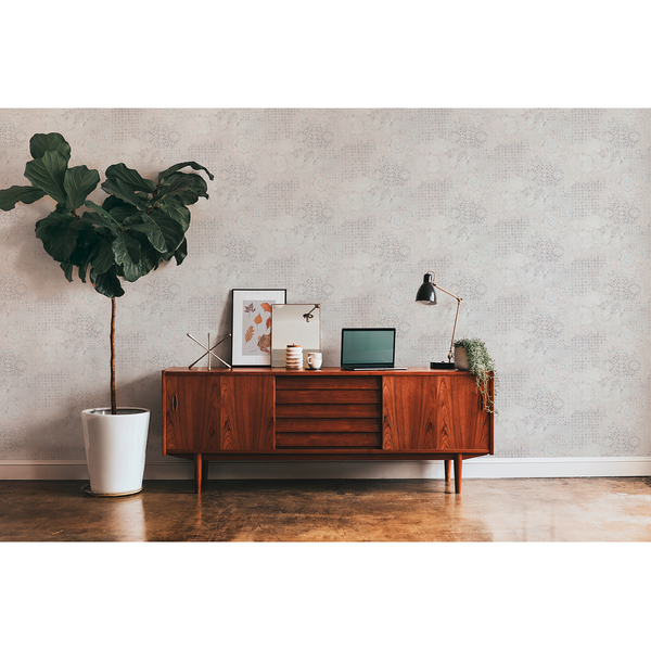 Vliestapete Antonio Vintage I - Vlies - Grau