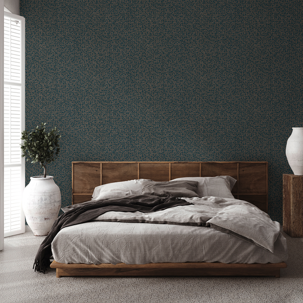 Vliestapete Said - Vlies - Blau