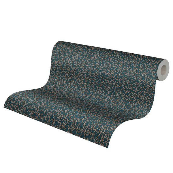 Vliestapete Said - Vlies - Blau