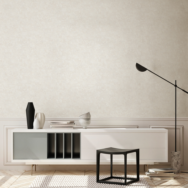 Vliestapete Alena II - Vlies - Creme