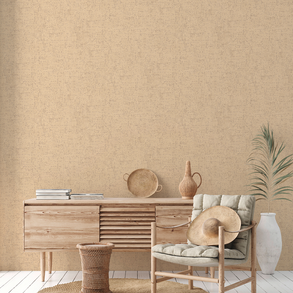 Vliestapete Said Vintage - Vlies - Sand
