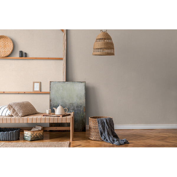 Vliestapete Ava III - Vlies - Beige