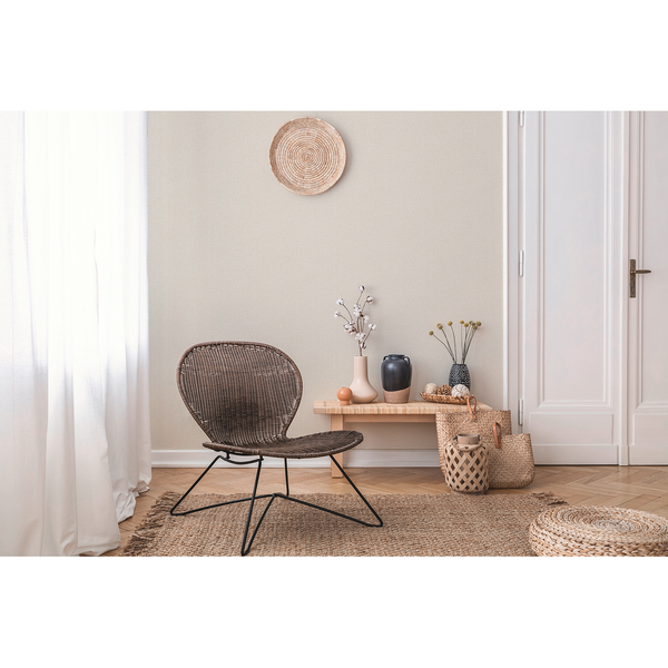 Vliestapete Ava III - Vlies - Beige
