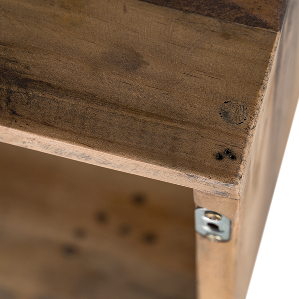 Wandregal TAMATI 3er-Set - Pinie massiv