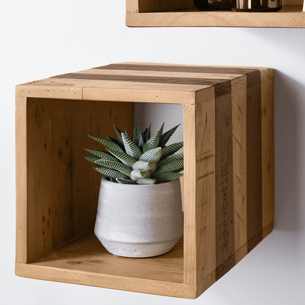 Wandregal TAMATI 3er-Set - Pinie massiv