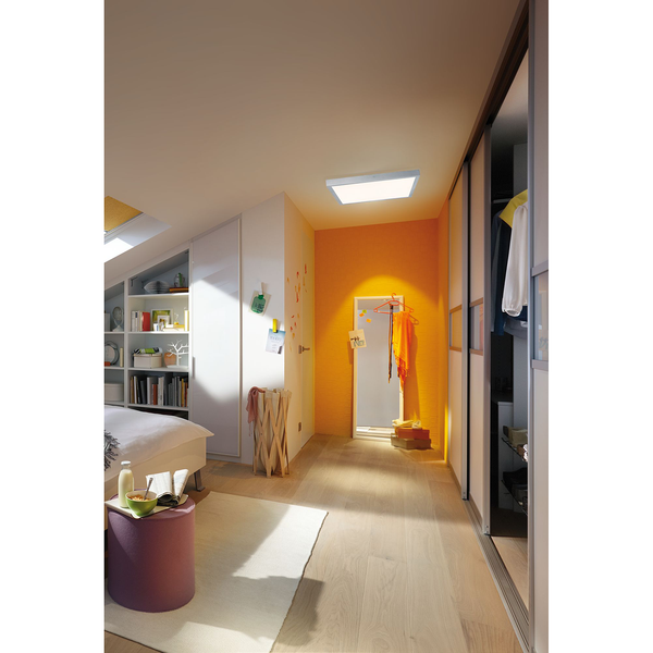 LED-Deckenleuchte Lunar IV - Kunststoff / Aluminium - 1-flammig