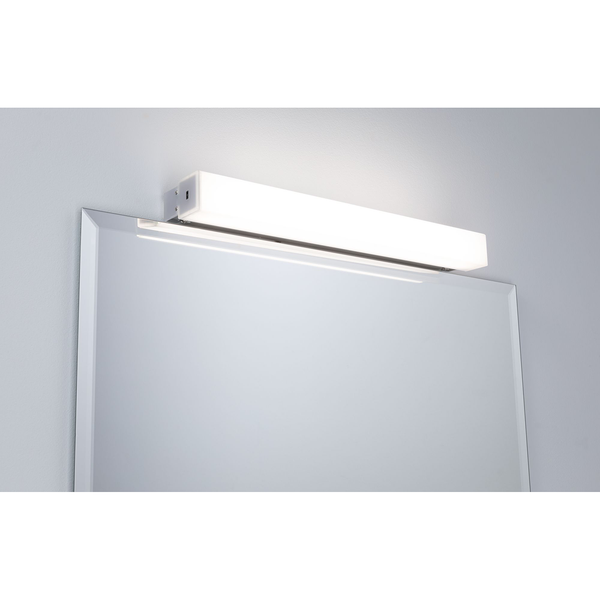 LED-Badleuchte Luno I - Polycarbonat / Aluminium - 1-flammig