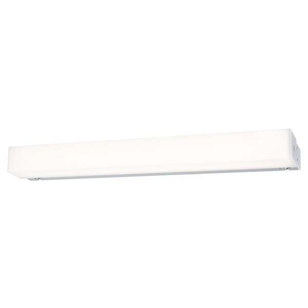 LED-Badleuchte Luno I - Polycarbonat / Aluminium - 1-flammig